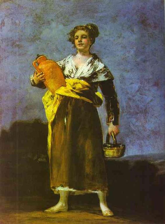 Francisco Jose de Goya Girl with a Jug oil painting picture